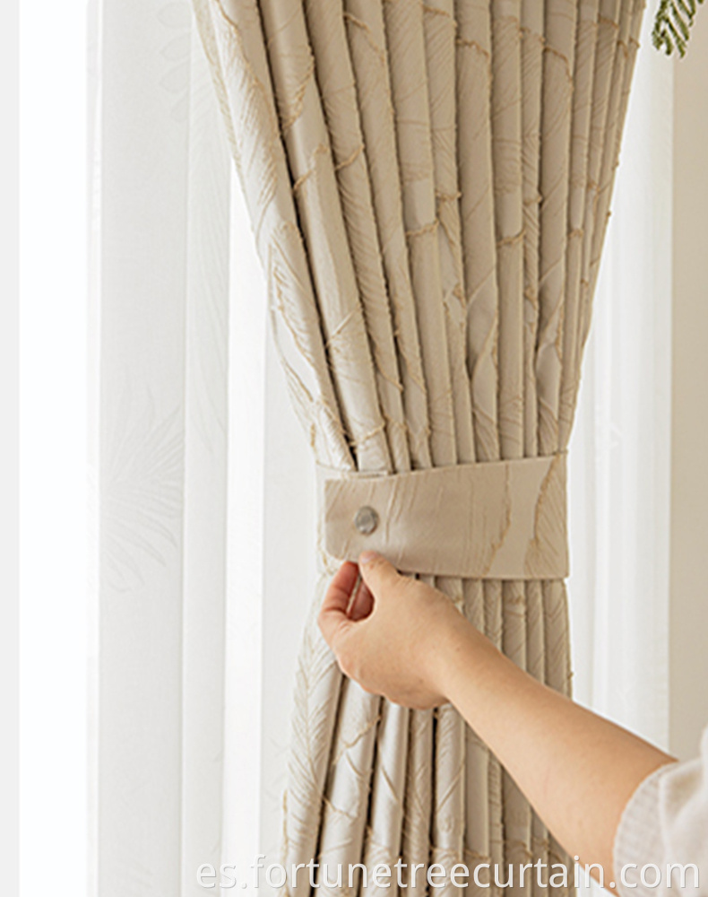 Relief Jacquard Curtains